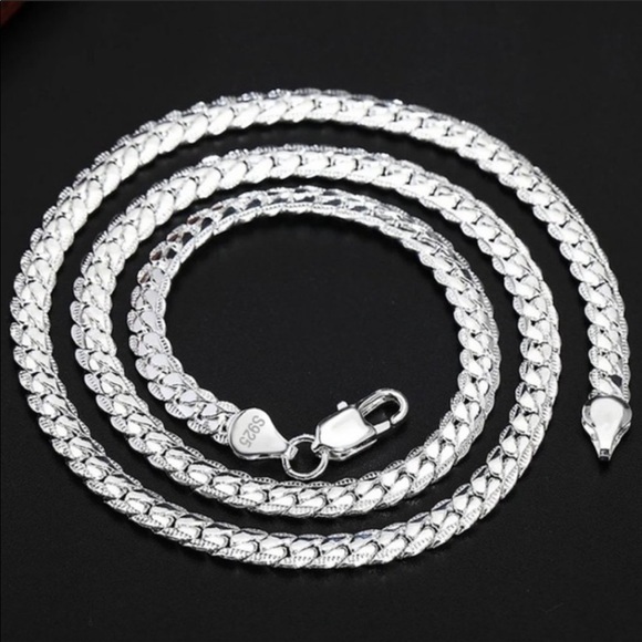💎NEW “20”925 Sterling Silver Snake Chain Necklace - Picture 2 of 10